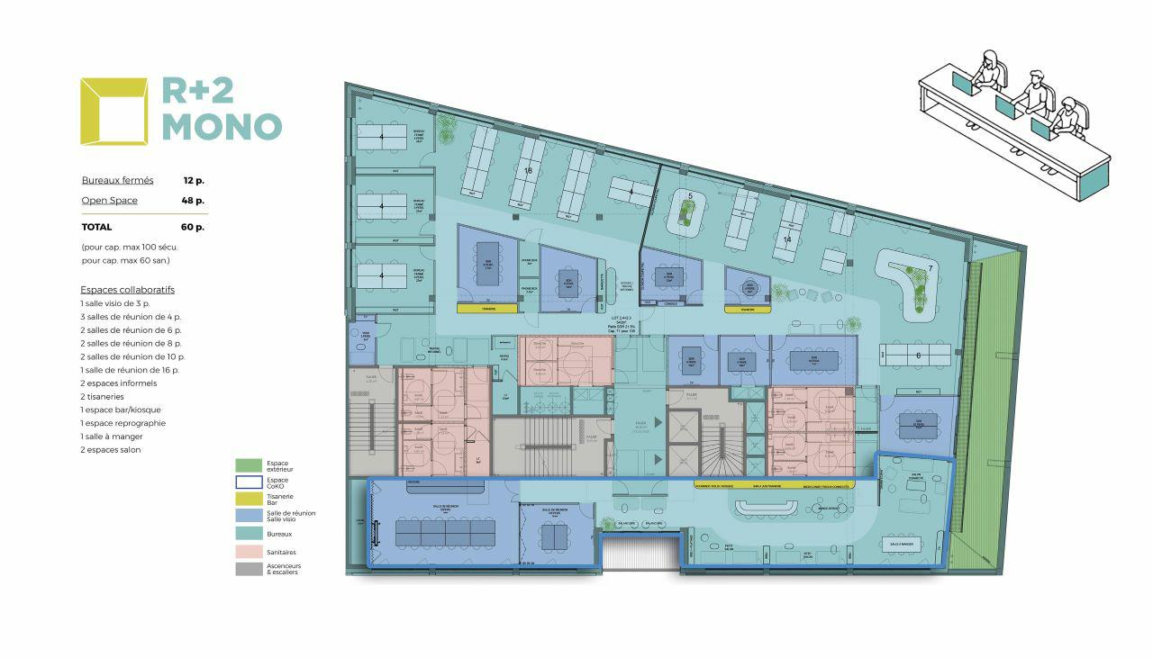 Bureau Lyon 4544m² Vente bureau Lyon Rhône OVBUR2313218 8